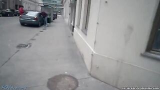 Hot threesome sex after a shopping trip for the couple