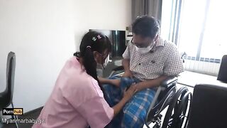 Do you give to all the suffering? - Mya Mya's exclusive old/young reality