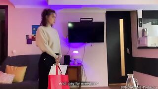 First time anal sex with a painful creampie