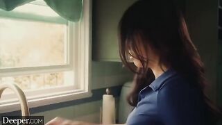 A college girl is being fucked by her mild mannered tutor