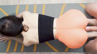Petite teen Lana Anal gets her oiled and smashed ass