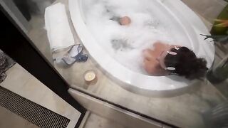Girl shares bathroom with her stepbrother, but he has to keep his pants on
