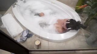 Girl shares bathroom with her stepbrother, but he has to keep his pants on