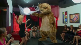 Dancing bear is known for wild CFNM parties