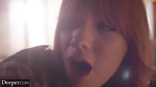 The cute girl played a sadistic game with her boyfriend, exploring deeper desires