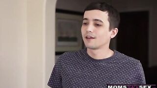 Ashley Lane thinks Jamie Michelle should taste his dick first in this steamy encounter