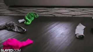 Fit beauties Vanna and Alexis have fun with each other using toys in a steamy session