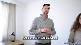 Public Agent Cheating Wife Gets Fucked by Stranger for Cash in a Steamy Encounter