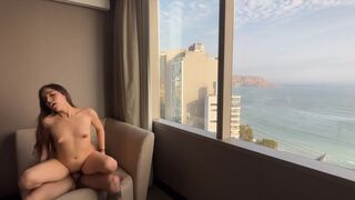 I hope my BF never sees this video of me getting fucked in the hotel