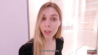 Unlucky shoplifter gets fucked by a girl in the mall toilet