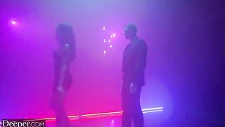 April is submissive, getting fucked deep and gagged hard in this intense video from Deeper, a channel known for its passionate and sensual erotic content that often explores darker fantasies and kinky desires. The title perfectly captures the essence of t