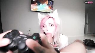 The babe fucked while I played Genshin Impact, a steamy step-fantasy scene
