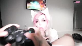 The babe fucked while I played Genshin Impact, a steamy step-fantasy scene