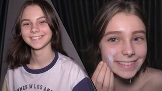 Submissive teen gets fucked hard by her dominant boyfriend in POV style