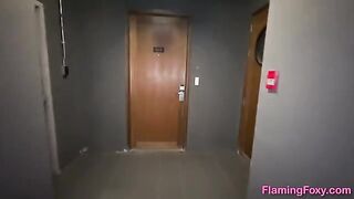 The red-haired girl was fucked by her stepbrother in Chicago
