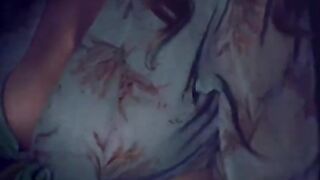 Night sex with my wife and her big boobs, captured in stunning 4K quality