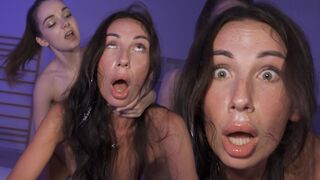 Submissive bimbo teen gets her brains fucked out through intense cervix crushing action