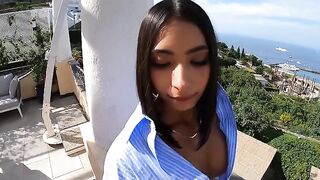 I have a surprise for you... The best double blowjob, featuring the hottest Latina babes with perfect bodies
