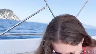 A girl cheated on her boyfriend on a yacht with his friend