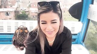 I had sex with my stepbrother's friend while riding the cable car in my city!
