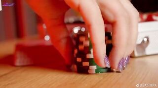 She lost her ass at poker and had to do anything for money