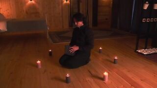 Exorcising a demon from a hot stepmom, a Halloween roleplay with Luna Roulette’s flair