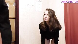 A beautiful slut was caught stealing chips, fitting right into a taboo role-play scenario