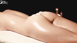 Massage with relaxation and a creampie finish, just like in the best Babes videos