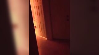 The redhead gets fucked in front of a voyeur from the neighborhood