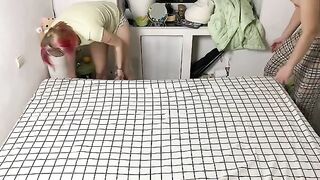 A girl is having fun with her boyfriend, wondering if they’ll get married