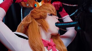 Bowser roughly fucked Princess Peach with his BBC