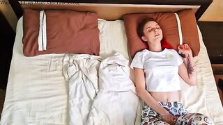 A good wife lets her husband cum before going to work