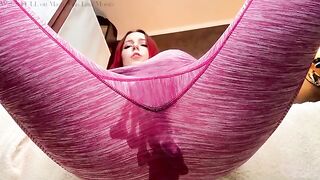 Redhead beauty Lina Moore gets her ass gapped hard