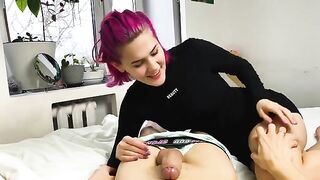 A wife should ask for money like this, with a passionate blowjob