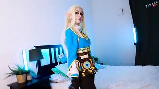 The Legend of Zelda gets real – sexy cosplay and hardcore action - CUT version