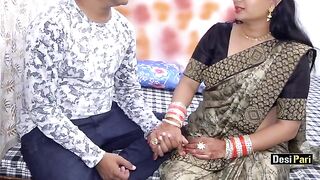 Desi Pari seduces her stepbrother on Rakhi with spicy Hindi dialogue