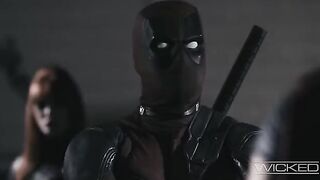 Deadpool, Yelena, and Taskmaster fuck a black widow in a steamy foursome
