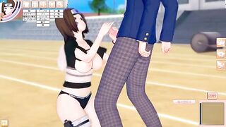 Naruto's big tits Rin Nohara is a hot 3DCG erotic anime video