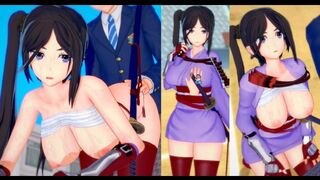 Game Koikatsu! ]Have sex with Big tits DanMachi Yamato Mikoto