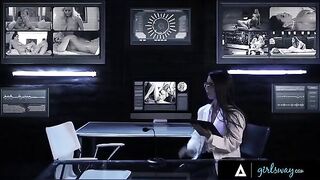 Girlsway Network Presents a Squirting Competition with Adriana Chechik and Alexis Fawx