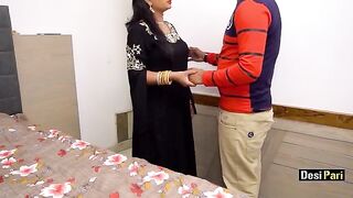 Desi Pari got banged by step-cousin bro in rough Hindi action