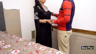 Desi Pari got banged by step-cousin bro in rough Hindi action