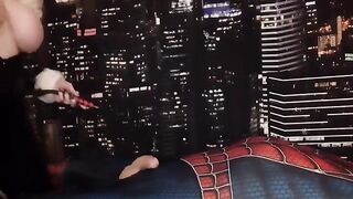 Black Cat Schemes to Steal Spider-Man's Web Fluid