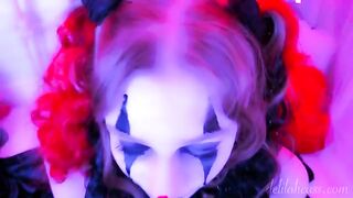 Kinky clown blowjob and facial with a spicy twist, just for you