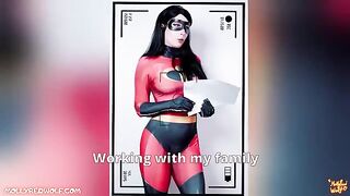 Casting for a porn film with the incredible Violet Parr