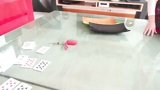 Husband loses his cock sucking wife to best friend in poker