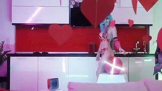 Jinx - ONLY ANAL Sia Siberia Valentine special, featuring intense cosplay and toy play