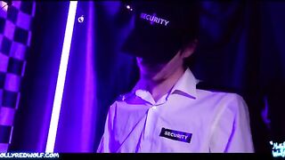 Five Nights with Freddy: Puppet catches the guard in BDSM