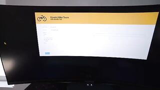 Petite brunette takes a huge dick tourist on the bike ride of his life in POV