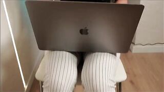 My stepmom is a secretary; she fucked me and her boss hard